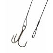 Повод за щука DLT Steel Leaders with Treble Hook on Card