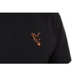 Tricou Fox Classic - Negru / Portocaliu