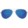 Очила Costa - Loreto - Palladium w/White Temples - Blue Mirror 580G