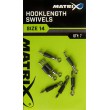 Бърза връзка Matrix Hooklength Swivels