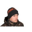 Căciulă Fox Collection - Negru și Portocaliu