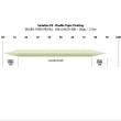 Cordon pentru fir de pescuit cu muște SB XS Double Taper - Ivory