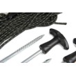 Set de cuie de cort și frânghie Fox Voyager Bivvy Storm Pack