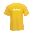 T-shirt FilStar - male, yellow