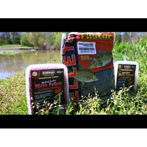 Микро пелети FilStar Premium Carp Method Feeder Micro Pellets