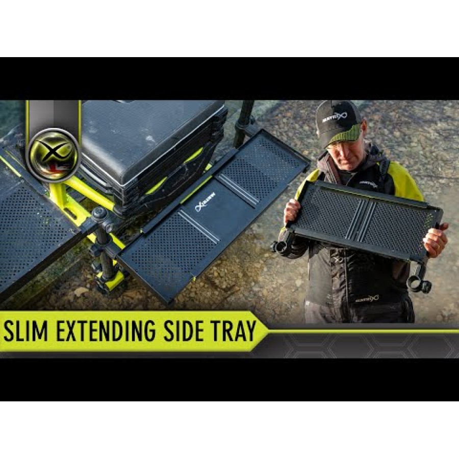 Tavă laterală extensibilă subțire Matrix atașată