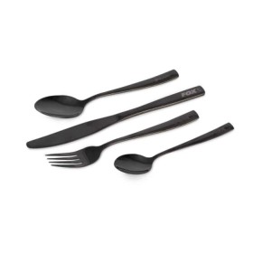 Fox Cooware Black Stainless Cutlery Set