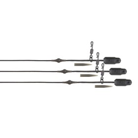 Montajele Fox Edges Leadcore Heli-Clip, gata de instalare