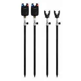 Fish-Xpro Bite Alarm Bankstick Set - 2 Rod