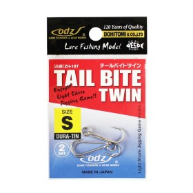 Куки ZH-18T Tail Bait Twin