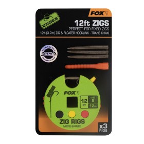 Монтаж Fox Edges Zig Rig 12 ft x 3