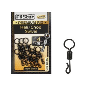 Бърза връзка Premium Rig Heli/Chod Swivel - 8007HC