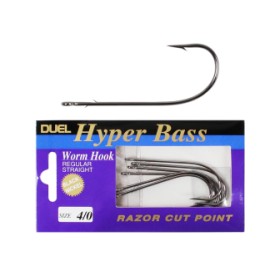 Duel Worm Hook K493 Regular Straight